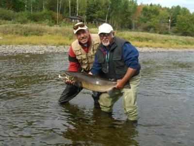 25lb salmon by Doc & Guide Gary Colford